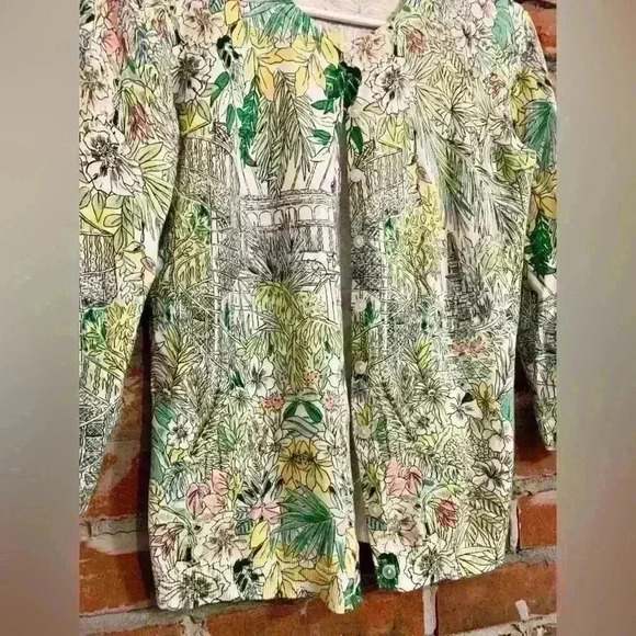 Talbots Scenic Cardigan Size XS - Picture 2 of 6